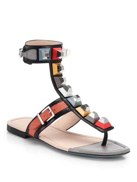 fendi studded slides cheap|fendi slides sandals.